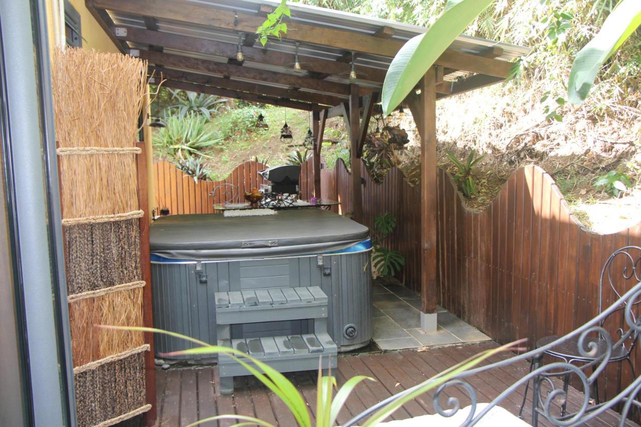 La Liane De Jade 974-Lodge Le Palissandre - Jacuzzi Privatif - Piscine Chauffee Le Bois de Nefles  ภายนอก รูปภาพ