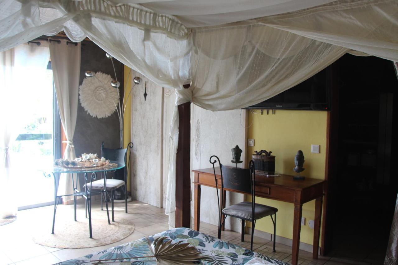 La Liane De Jade 974-Lodge Le Palissandre - Jacuzzi Privatif - Piscine Chauffee Le Bois de Nefles  ภายนอก รูปภาพ