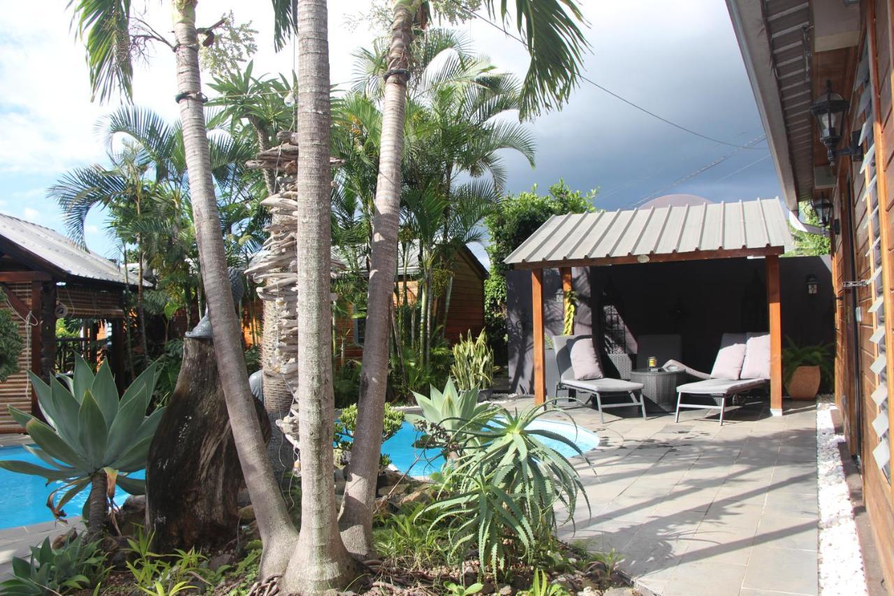 La Liane De Jade 974-Lodge Le Palissandre - Jacuzzi Privatif - Piscine Chauffee Le Bois de Nefles  ภายนอก รูปภาพ